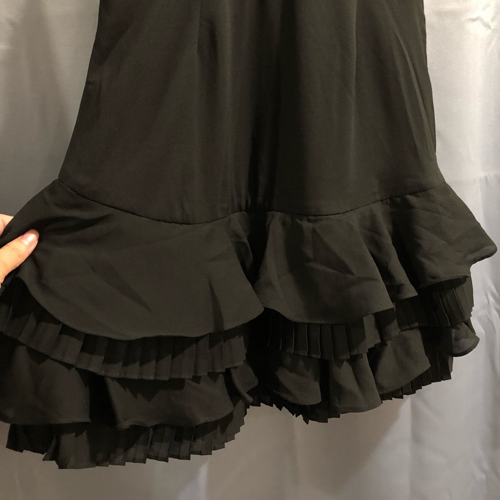 C/MEO Halter Ruffle Mini Dress - Picture 4 of 8